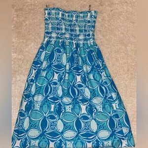 VINTAGE Lilly Pulitzer Terry Cloth Dress